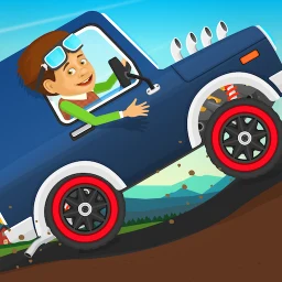 أيقونة ألعاب سباق للأطفال 2-5